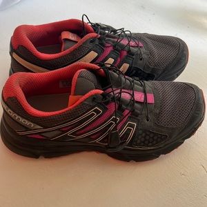 Salomon Women's Sneakers - Black and Pink